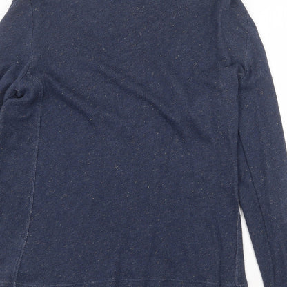 Mens UK Size L Gap Blue Pullover Sweatshirt