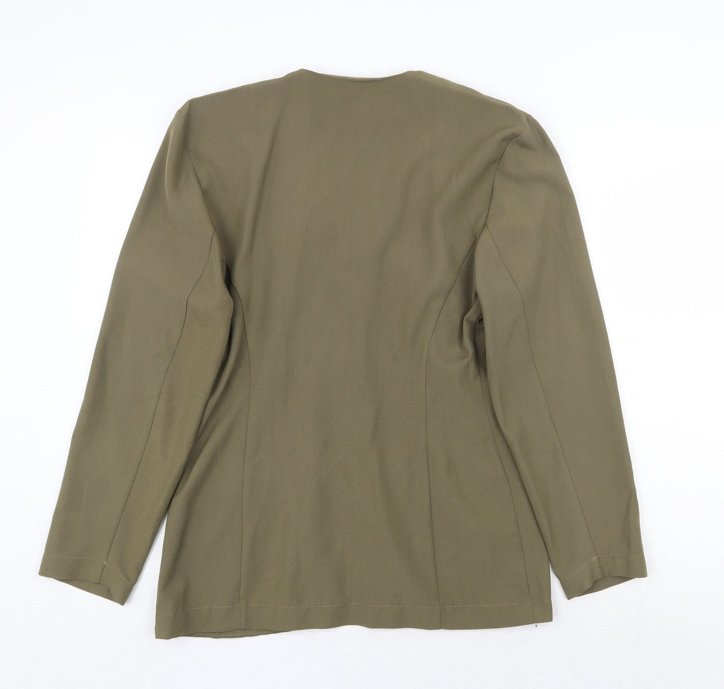 Womens UK Size 12 Gallery Green Jacket