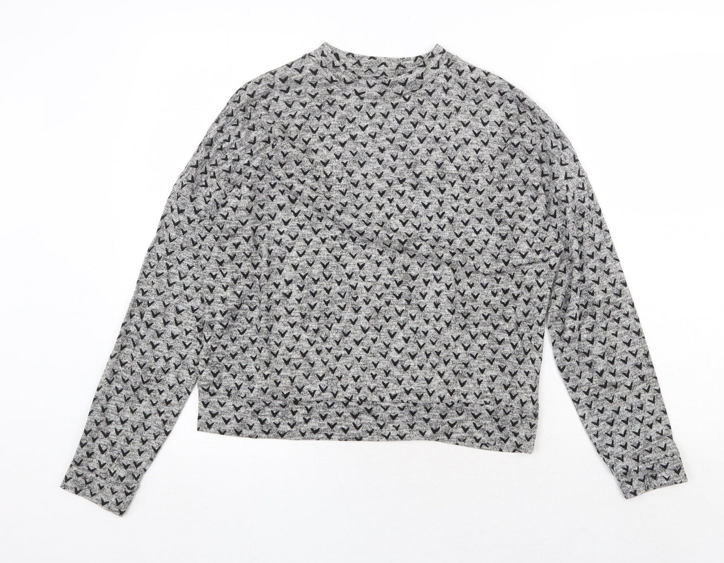 Womens UK Size 10 NEXT Grey Pullover Jumper