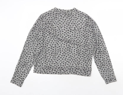 Womens UK Size 10 NEXT Grey Pullover Jumper