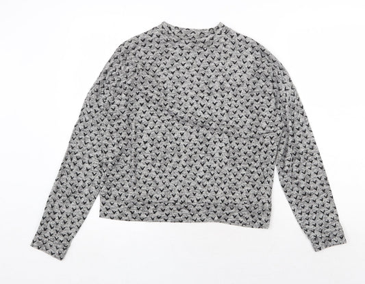 Womens UK Size 10 NEXT Grey Pullover Jumper