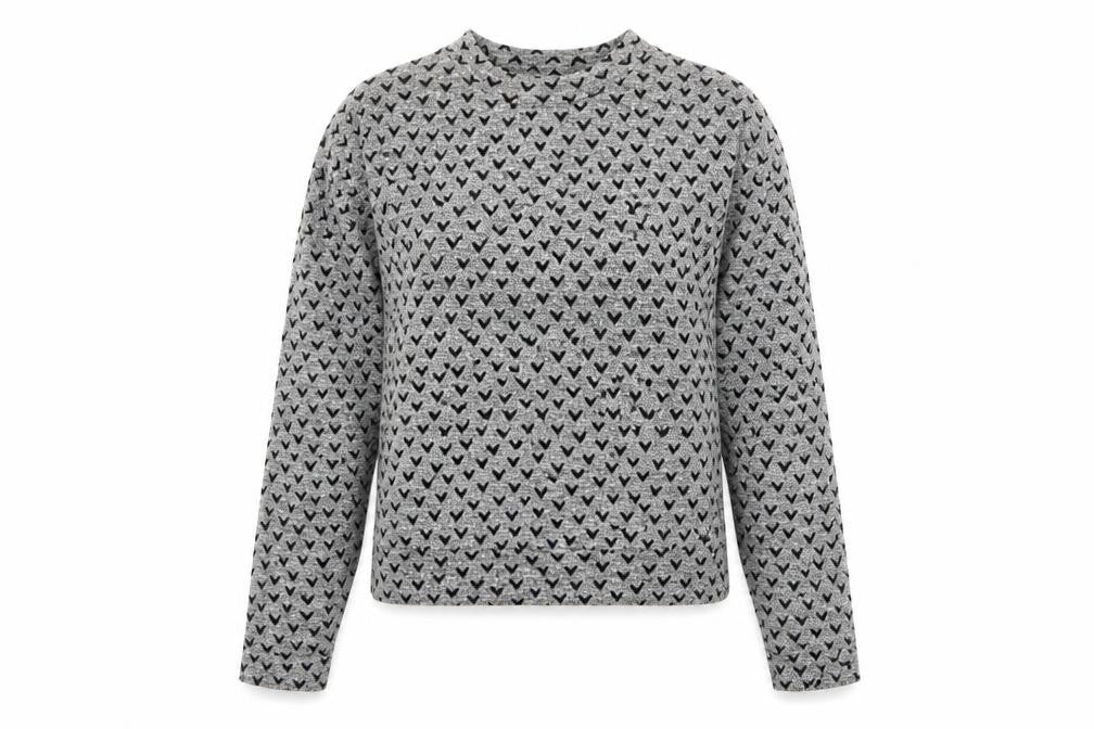 Womens UK Size 10 NEXT Grey Pullover Jumper