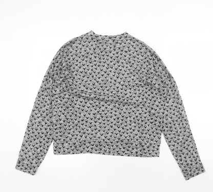 Womens UK Size 10 NEXT Grey Pullover Jumper