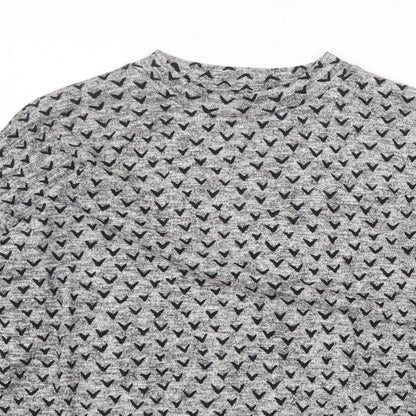 Womens UK Size 10 NEXT Grey Pullover Jumper