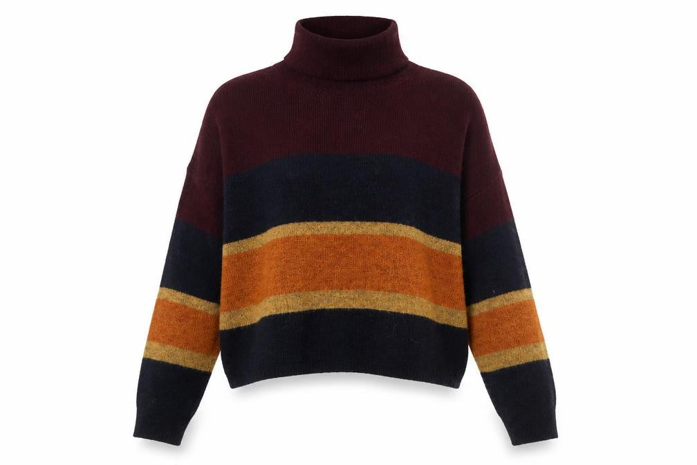 Womens UK Size S New Look Multicoloured Pullover Jumper