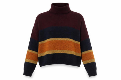 Womens UK Size S New Look Multicoloured Pullover Jumper