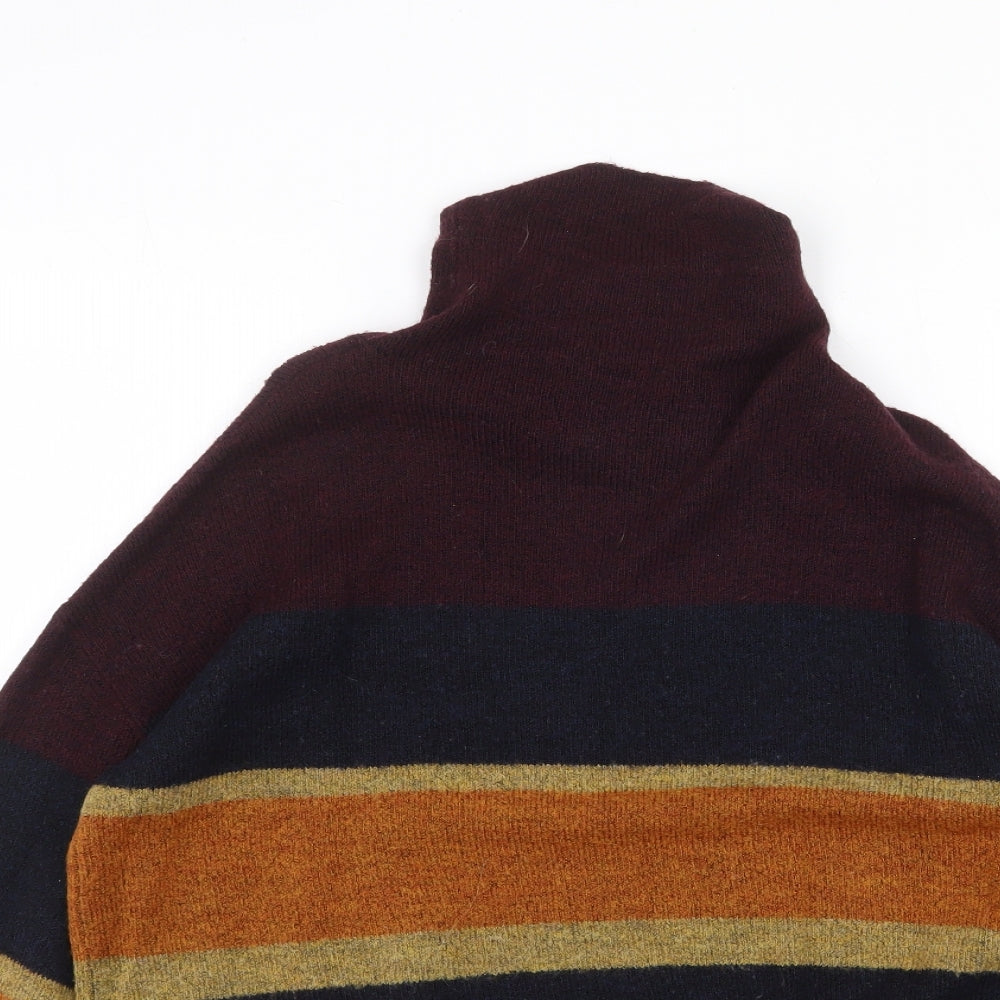 Womens UK Size S New Look Multicoloured Pullover Jumper