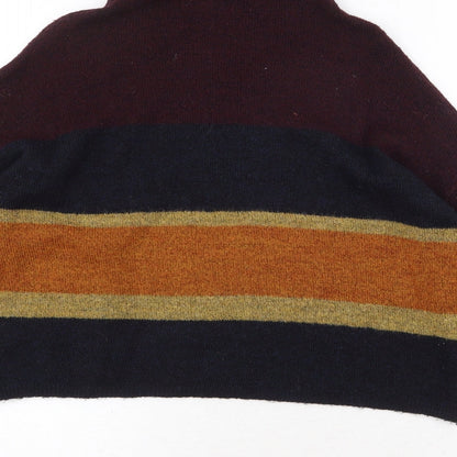 Womens UK Size S New Look Multicoloured Pullover Jumper