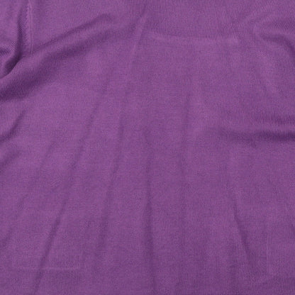 Womens UK Size 2XL Anna Rose Purple Pullover Jumper