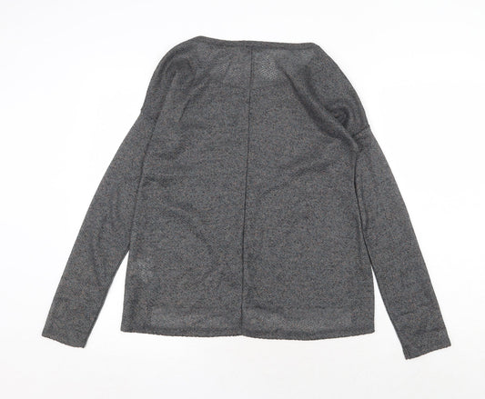 Womens UK Size 8 Atmosphere Grey Basic Blouse