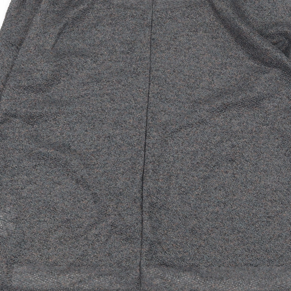 Womens UK Size 8 Atmosphere Grey Basic Blouse