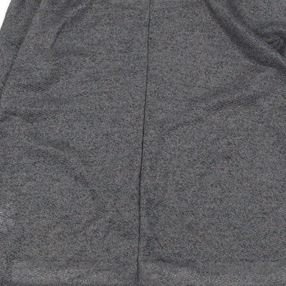 Womens UK Size 8 Atmosphere Grey Basic Blouse