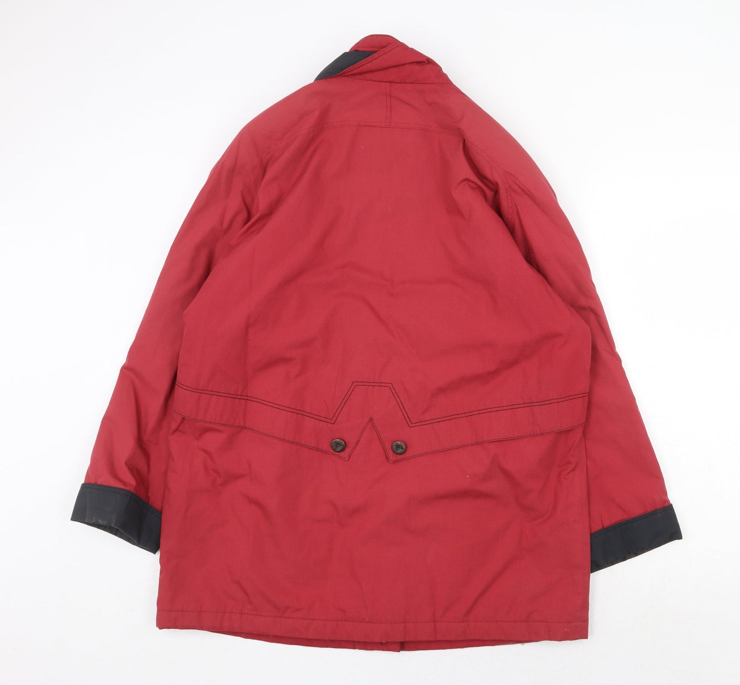 Womens UK Size 14 Telemac Red Pea Coat