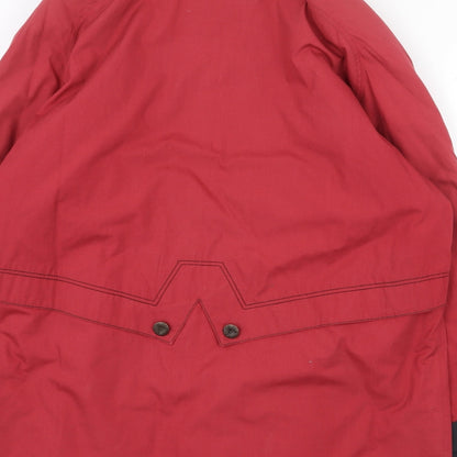 Womens UK Size 14 Telemac Red Pea Coat