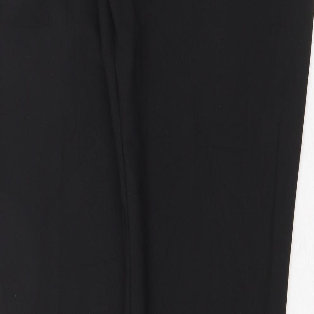Womens UK Size 8 Select Regular Fit Capri Black Trousers
