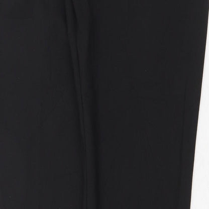 Womens UK Size 8 Select Regular Fit Capri Black Trousers