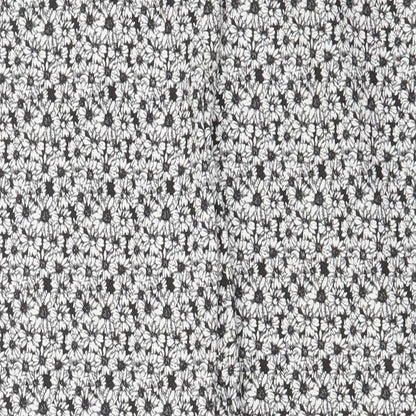Womens UK Size 10 Miss Selfridge Regular Fit  White Trousers