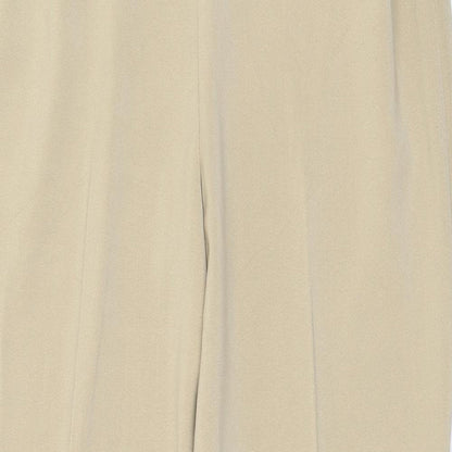 Womens UK Size 12 Artigiano Regular Fit  Beige Trousers