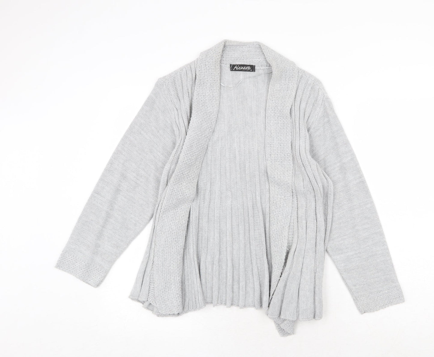 Womens UK Size M Alexara Grey Cardigan Jumper