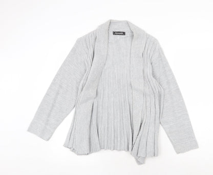 Womens UK Size M Alexara Grey Cardigan Jumper