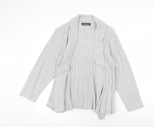 Womens UK Size M Alexara Grey Cardigan Jumper