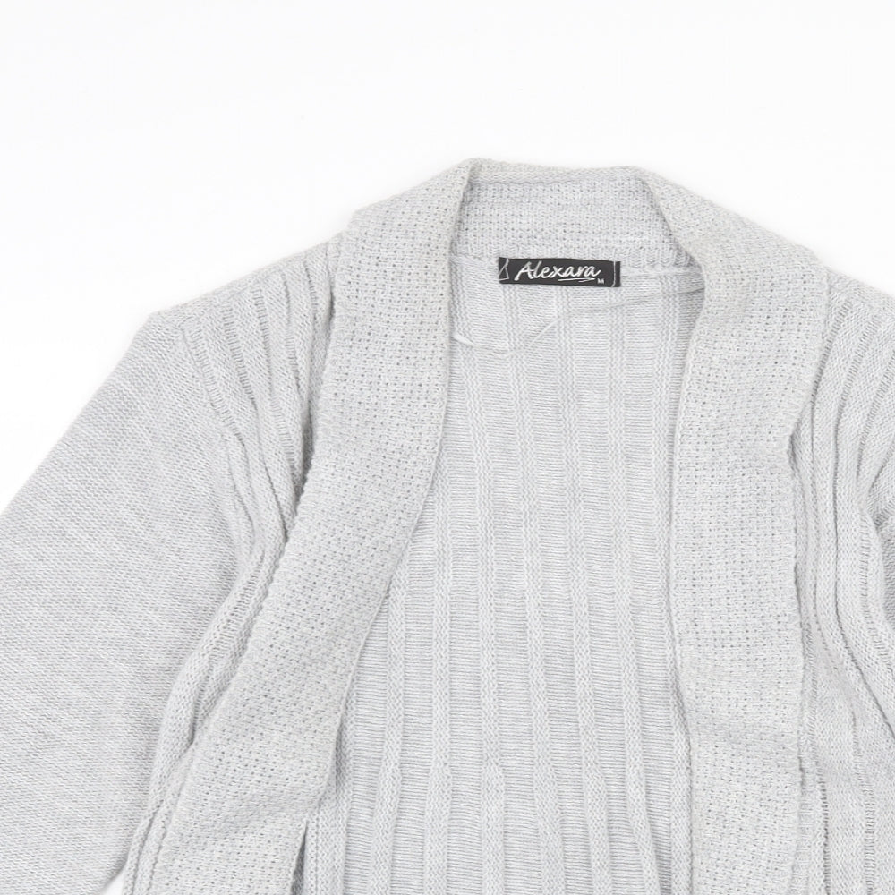Womens UK Size M Alexara Grey Cardigan Jumper