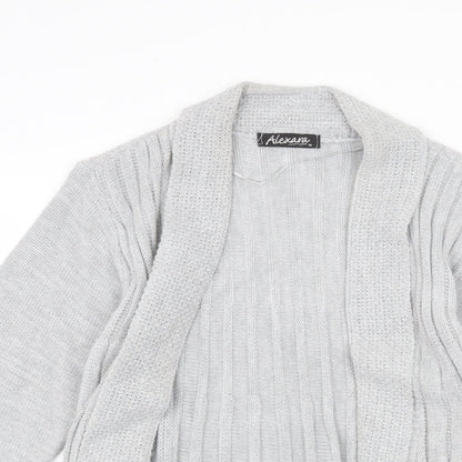 Womens UK Size M Alexara Grey Cardigan Jumper