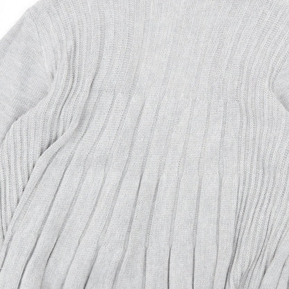 Womens UK Size M Alexara Grey Cardigan Jumper
