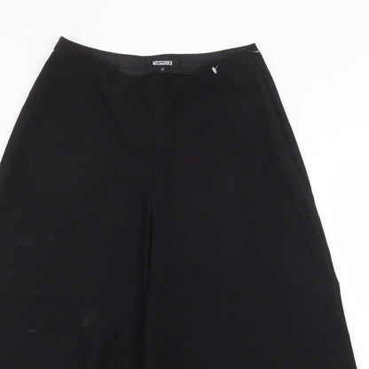 Womens UK Size 10 Missguided Regular Fit  Black Trousers