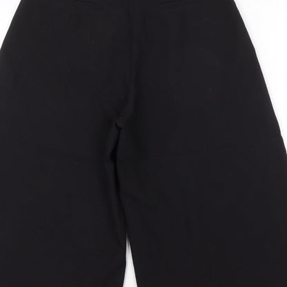 Womens UK Size 10 Missguided Regular Fit  Black Trousers
