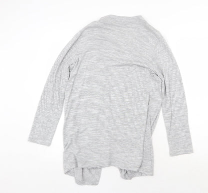 Womens UK Size 10 Roman Grey Cardigan Jumper