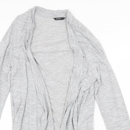 Womens UK Size 10 Roman Grey Cardigan Jumper