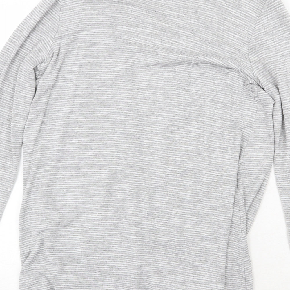 Womens UK Size 10 Roman Grey Cardigan Jumper