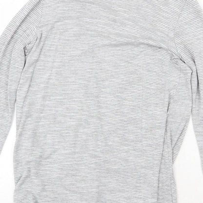 Womens UK Size 10 Roman Grey Cardigan Jumper