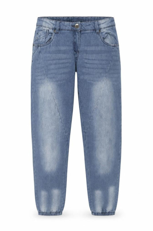 Womens UK Size 12 Blue Motion Regular Fit Straight Blue Jeans