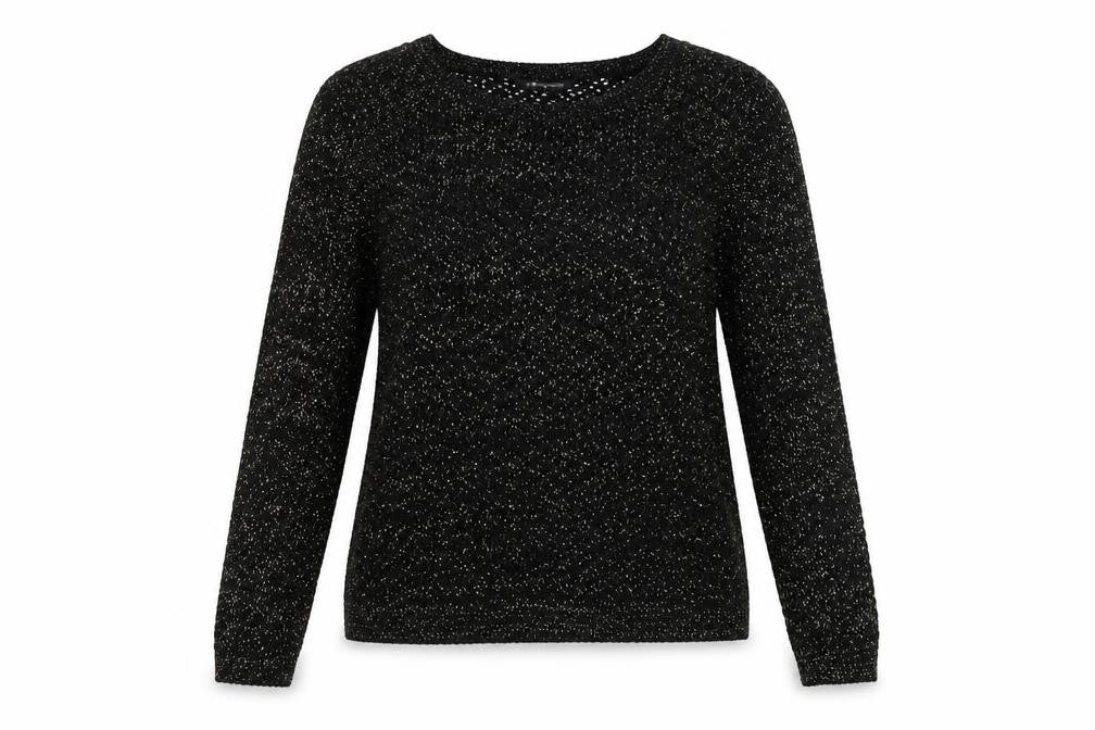 Womens UK Size 8 Internacionale Black Pullover Jumper