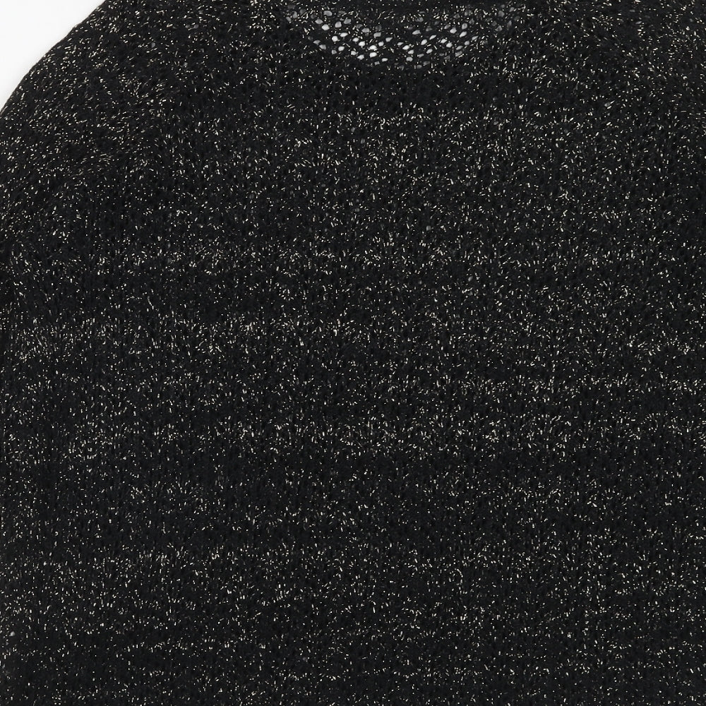 Womens UK Size 8 Internacionale Black Pullover Jumper