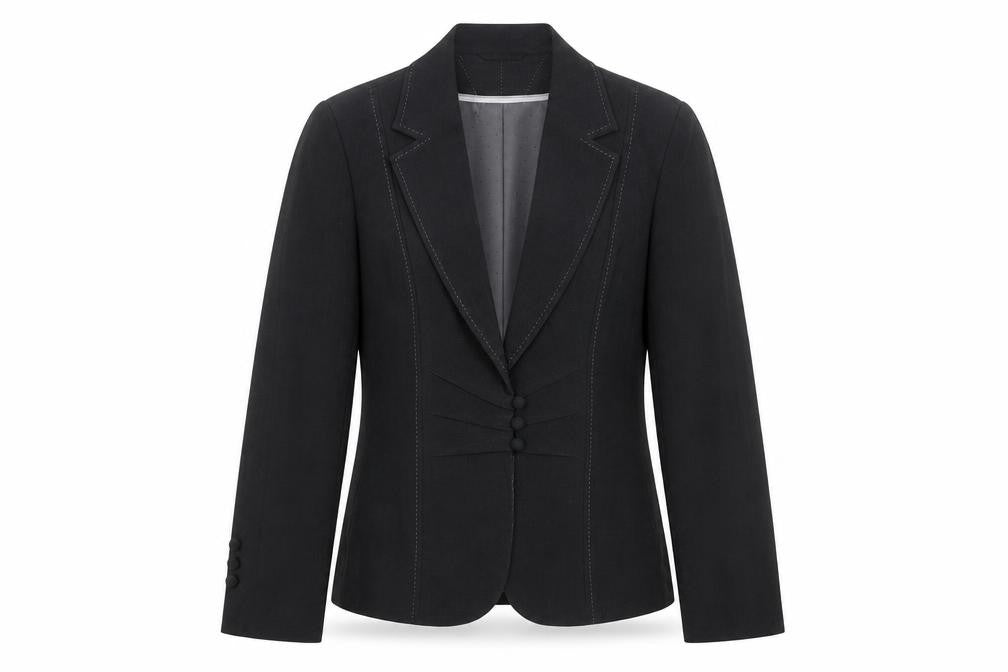 Womens UK Size 10 Marks and Spencer Regular Grey Blazer