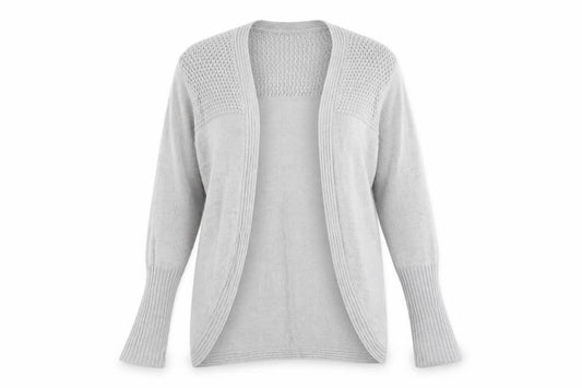 Womens UK Size 12 Miso Grey Cardigan Jumper