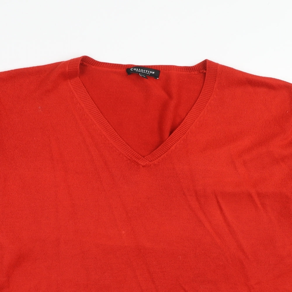 Womens UK Size 12 Debenhams Red Pullover Jumper