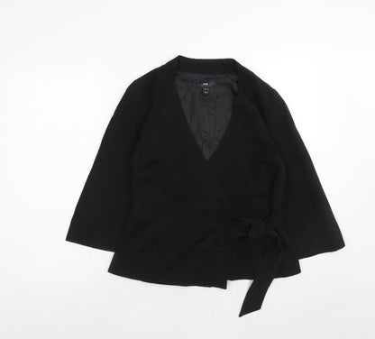 Womens UK Size 10 H&M Black Jacket