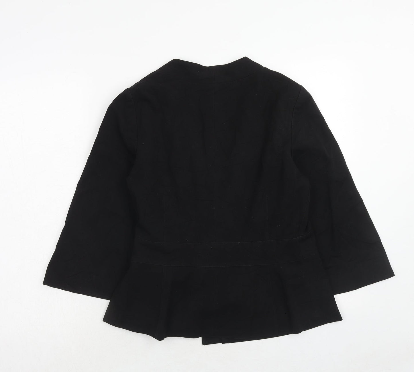 Womens UK Size 10 H&M Black Jacket