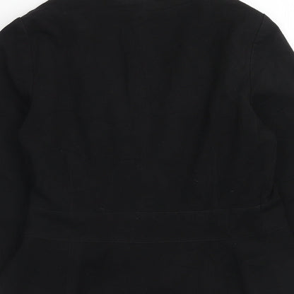 Womens UK Size 10 H&M Black Jacket