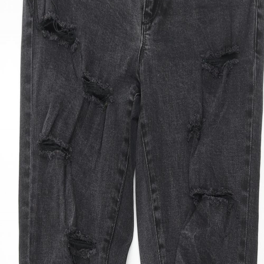 Only Womens Black Cotton Skinny Jeans Size 30 in L34 in Regular Zip