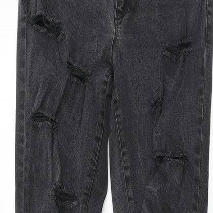 Only Womens Black Cotton Skinny Jeans Size 30 in L34 in Regular Zip