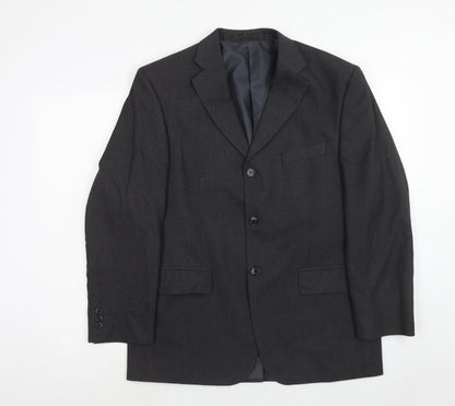 Mens UK Size 40 Marks and Spencer Regular Grey Suit Jacket
