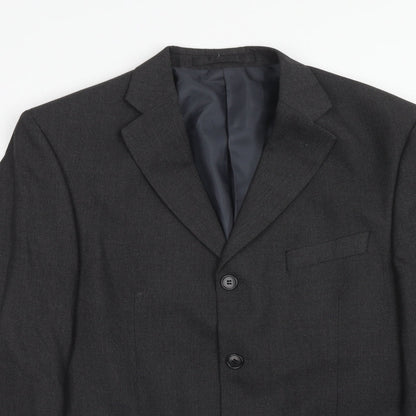 Mens UK Size 40 Marks and Spencer Regular Grey Suit Jacket