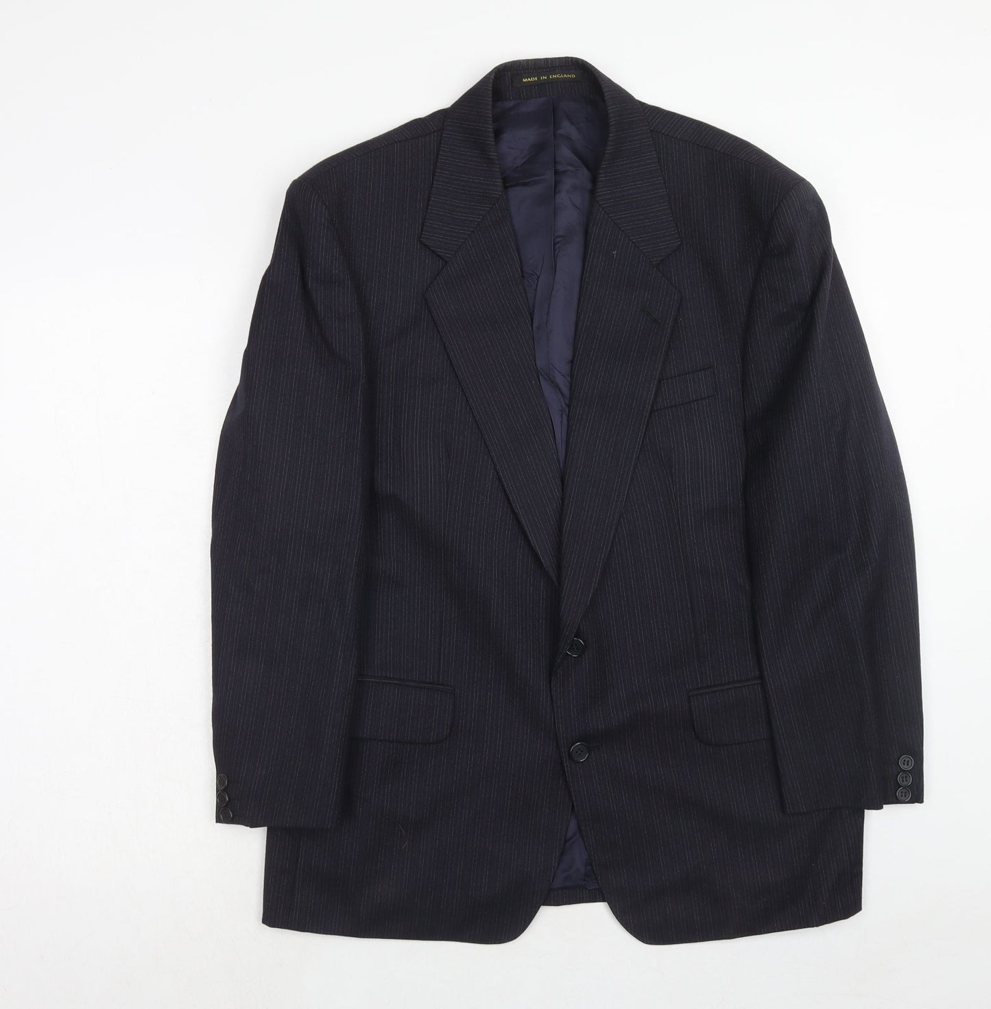 Mens UK Size 42 James Barry Regular Blue Suit Jacket