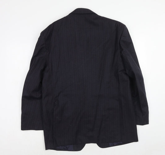 Mens UK Size 42 James Barry Regular Blue Suit Jacket