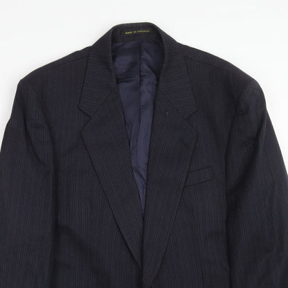 Mens UK Size 42 James Barry Regular Blue Suit Jacket